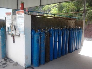 Cryogenic Air Separation Oxygen Gas Plants Bottling Filling Station With Liquid Oxygen Pump